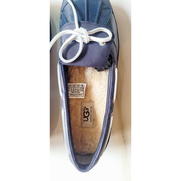 UGG NEW SHEARLING RAIN SHOES ASHDALE SIZE 11 - Picture 3 of 9